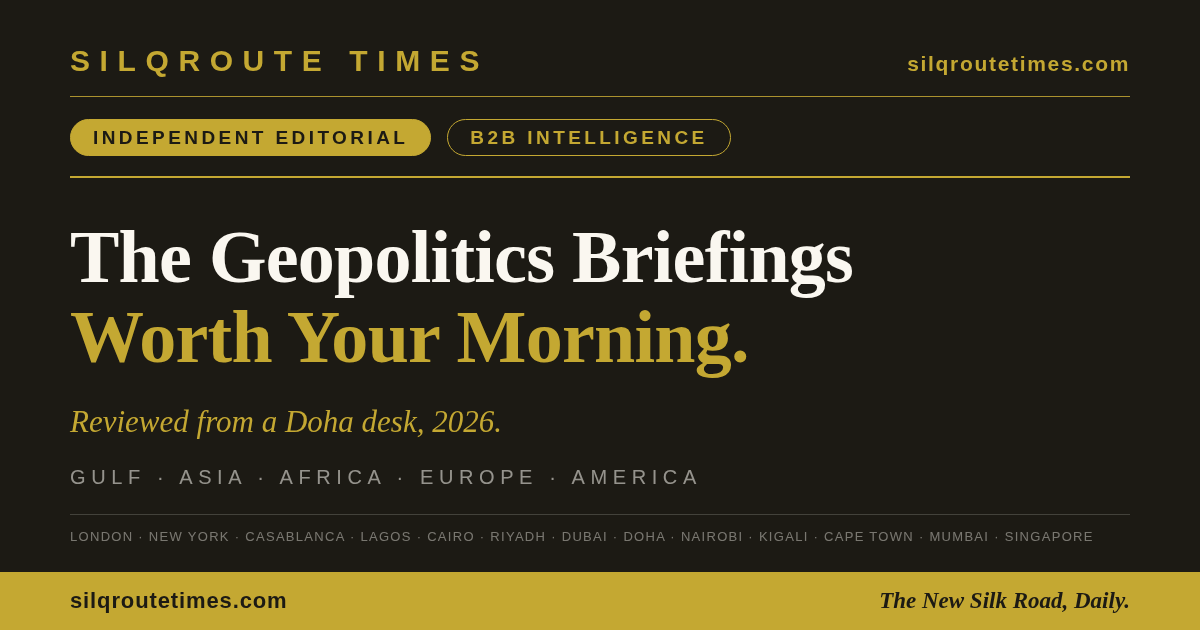 Share card for The Best Geopolitics Newsletters for 2026