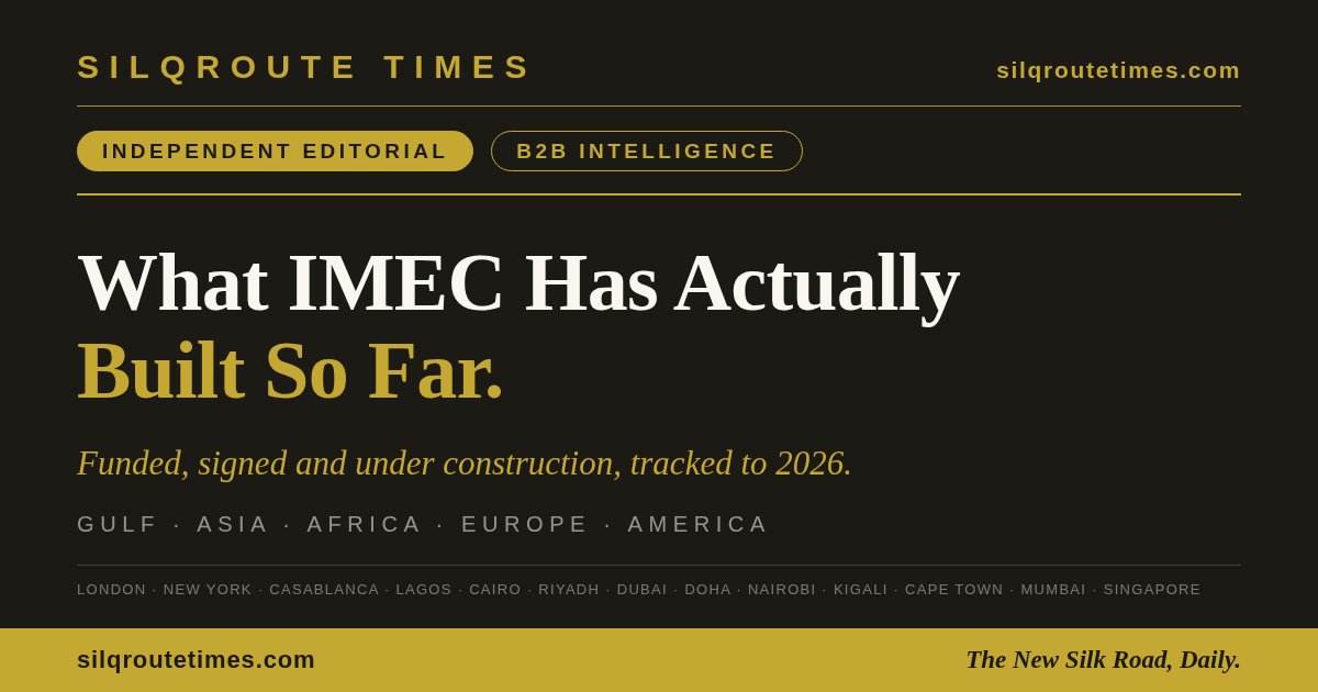 Share card for Three Years of IMEC, and the Honest Scorecard